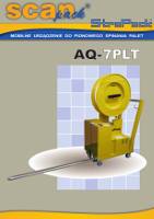 Folder półautomatyczne urządzenie spinające, wiazarka AQ-7 PLT