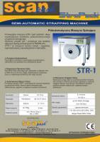 Folder półautomat spinający STR-1