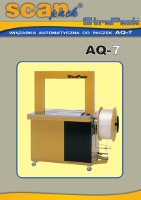 Folder ramowe urządzenie spinające, wiazarka AQ-7