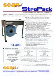 Folder półautomat spinający iq-400